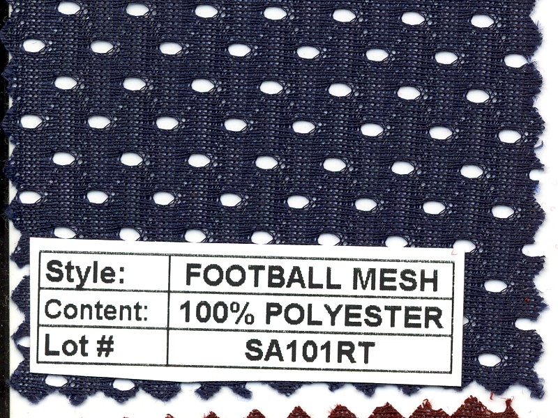 Football Mesh 100% Polyester